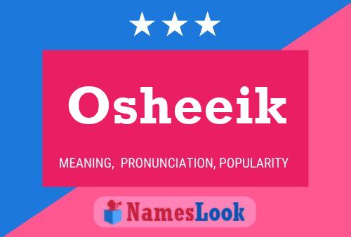 Постер имени Osheeik