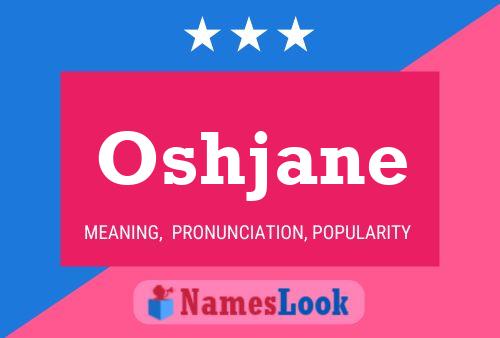 Постер имени Oshjane