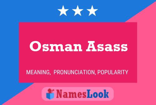 Постер имени Osman Asass