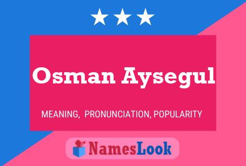 Постер имени Osman Aysegul