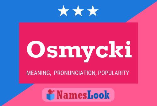 Постер имени Osmycki