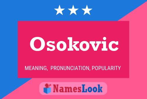 Постер имени Osokovic