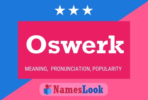 Постер имени Oswerk