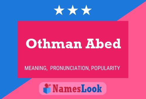 Постер имени Othman Abed