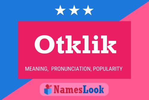 Постер имени Otklik