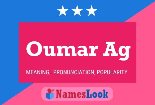 Постер имени Oumar Ag