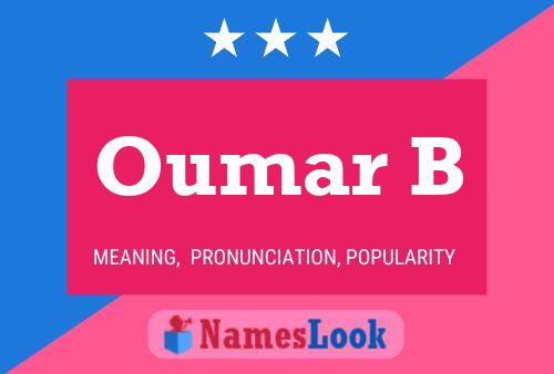 Постер имени Oumar B