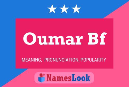 Постер имени Oumar Bf