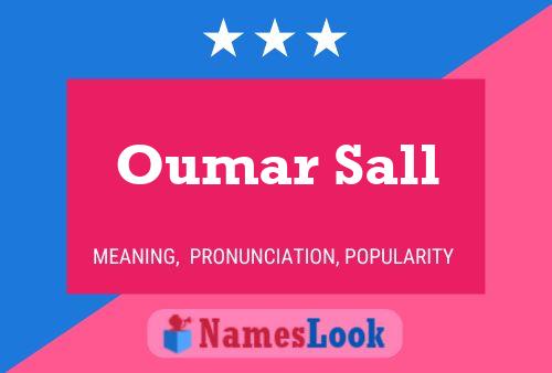 Постер имени Oumar Sall