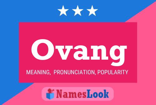 Постер имени Ovang