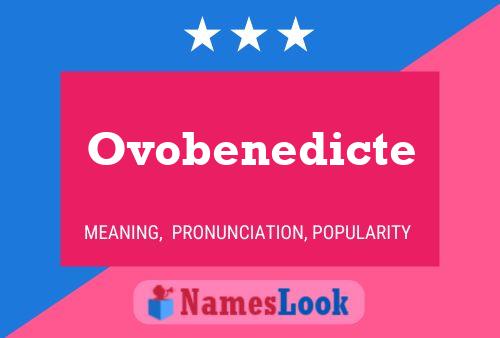 Постер имени Ovobenedicte