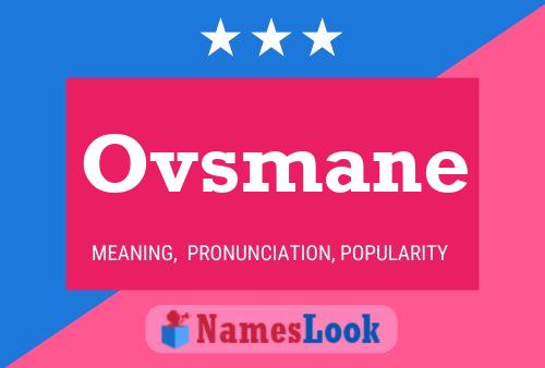 Постер имени Ovsmane