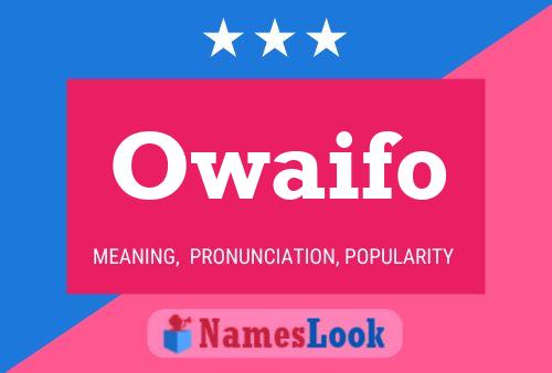 Постер имени Owaifo