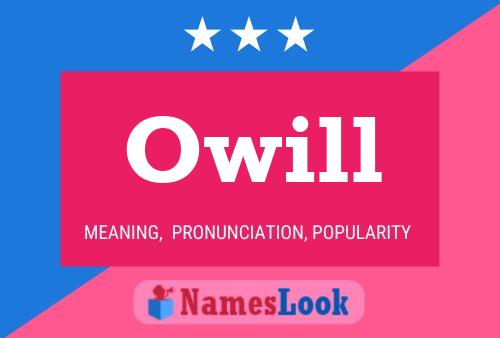 Постер имени Owill