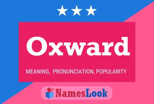 Постер имени Oxward