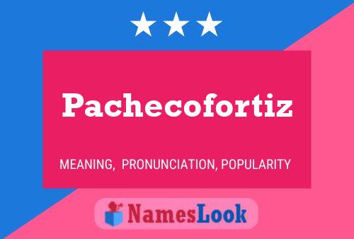 Постер имени Pachecofortiz