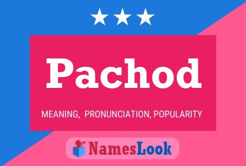 Постер имени Pachod