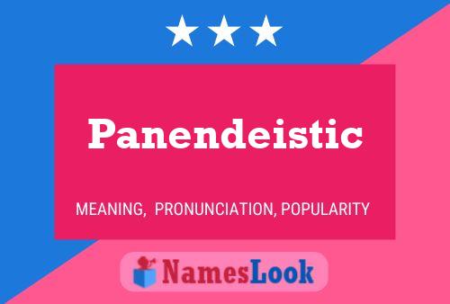 Постер имени Panendeistic