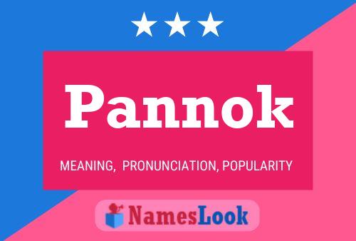 Постер имени Pannok