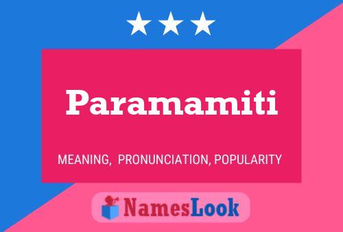 Постер имени Paramamiti