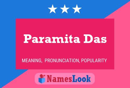 Постер имени Paramita Das