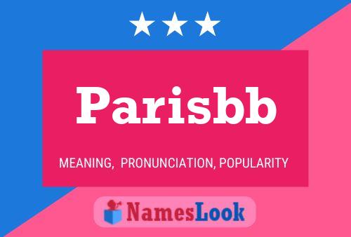 Постер имени Parisbb