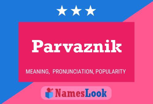 Постер имени Parvaznik