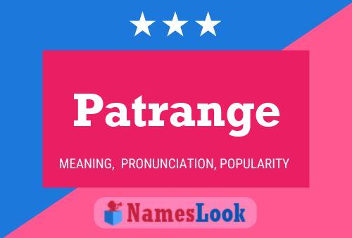 Постер имени Patrange