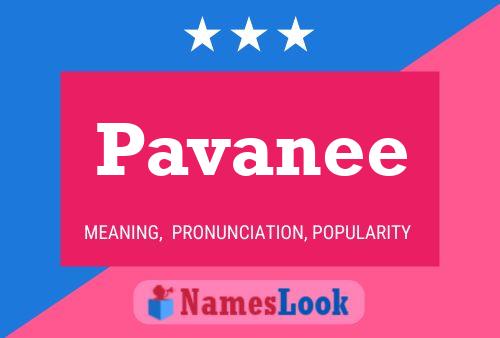 Постер имени Pavanee