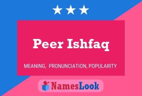 Постер имени Peer Ishfaq