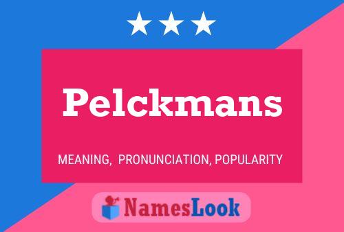 Постер имени Pelckmans