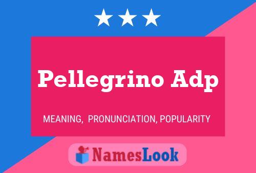 Постер имени Pellegrino Adp