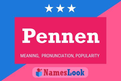 Постер имени Pennen