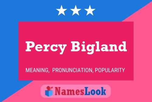 Постер имени Percy Bigland