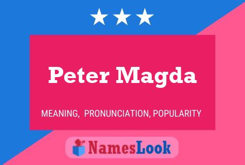 Постер имени Peter Magda