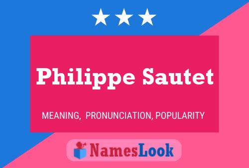 Постер имени Philippe Sautet