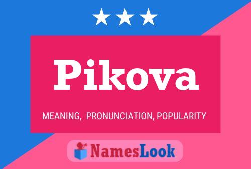 Постер имени Pikova