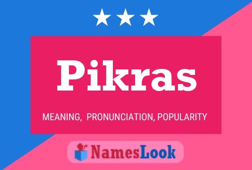 Постер имени Pikras