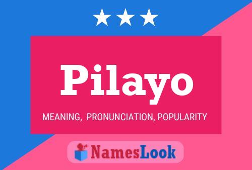 Постер имени Pilayo