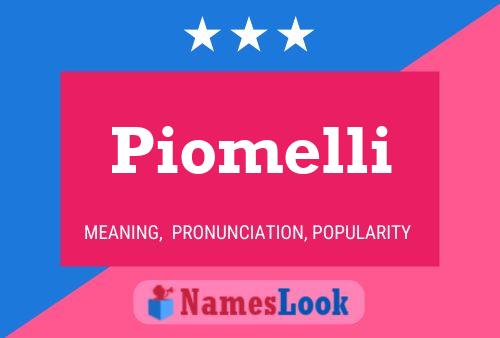 Постер имени Piomelli