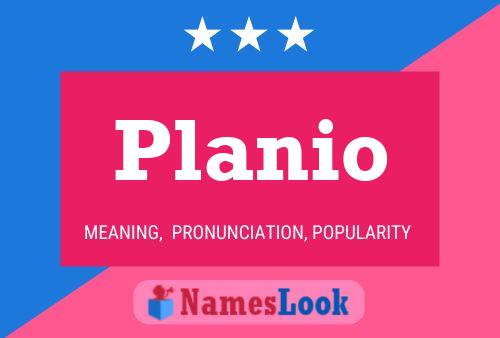 Постер имени Planio