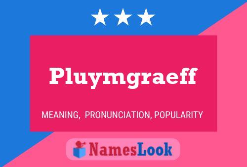 Постер имени Pluymgraeff