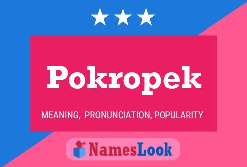 Постер имени Pokropek