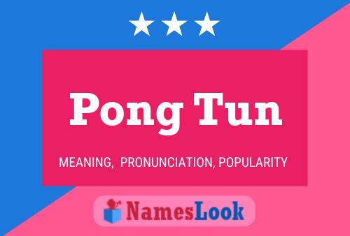 Постер имени Pong Tun