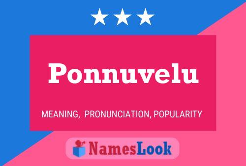 Постер имени Ponnuvelu