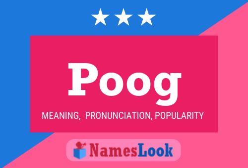 Постер имени Poog