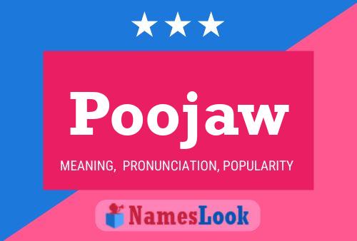 Постер имени Poojaw