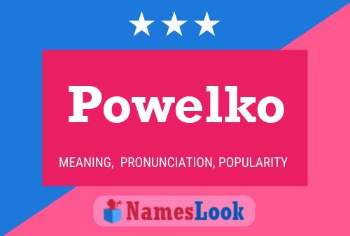 Постер имени Powelko