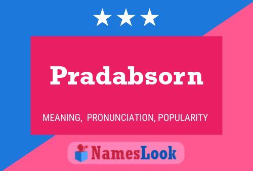 Постер имени Pradabsorn