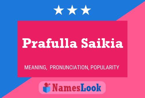 Постер имени Prafulla Saikia